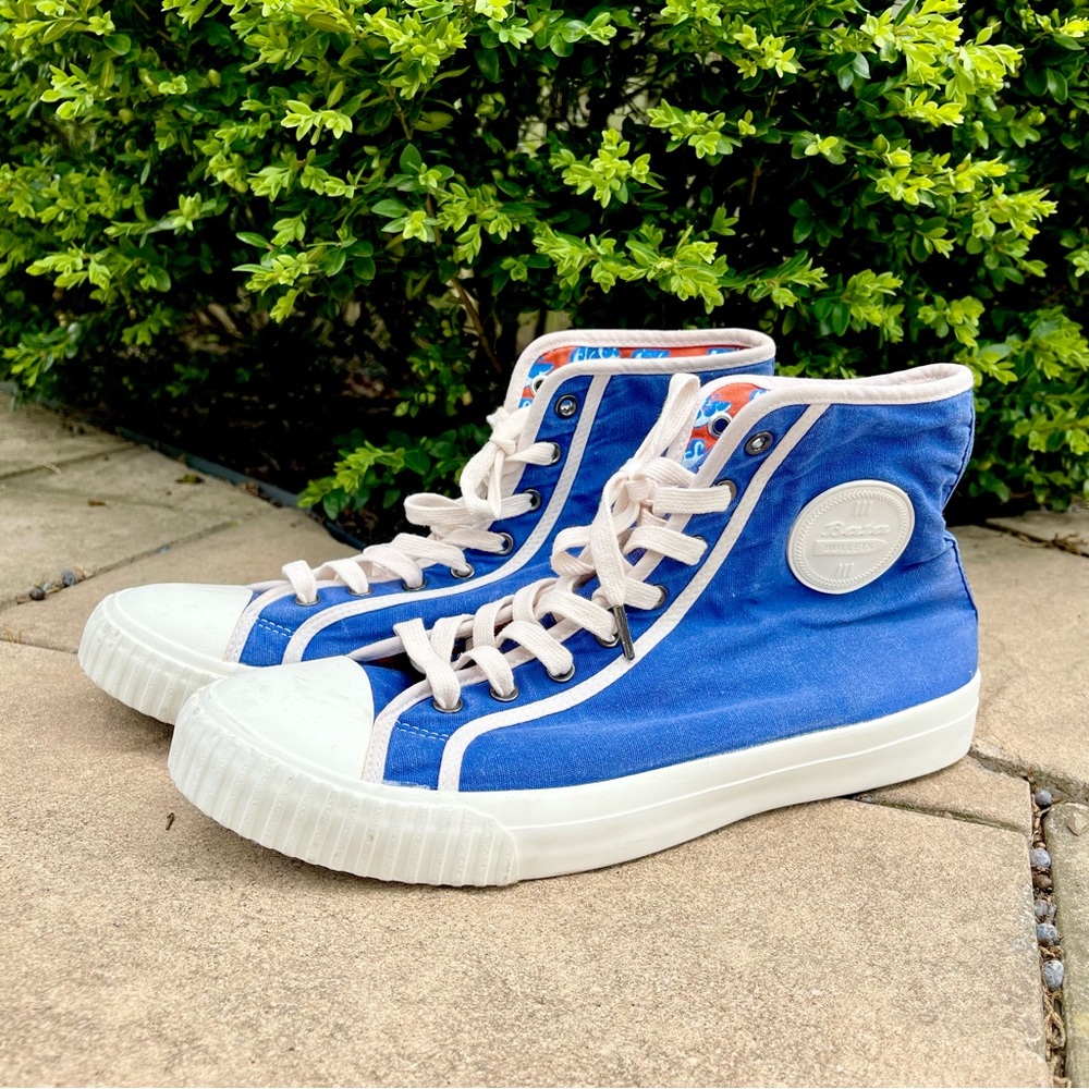 Bata Bullets Canvas High-Top Sneakers Size 13